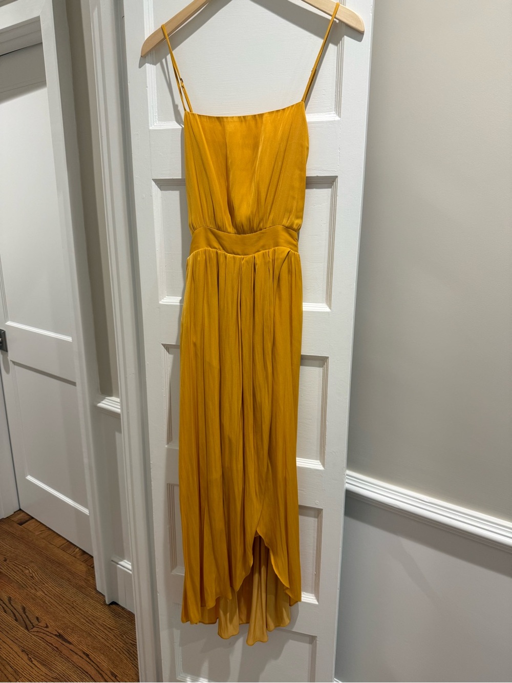 Modern Citizen Gold Tiered Dress